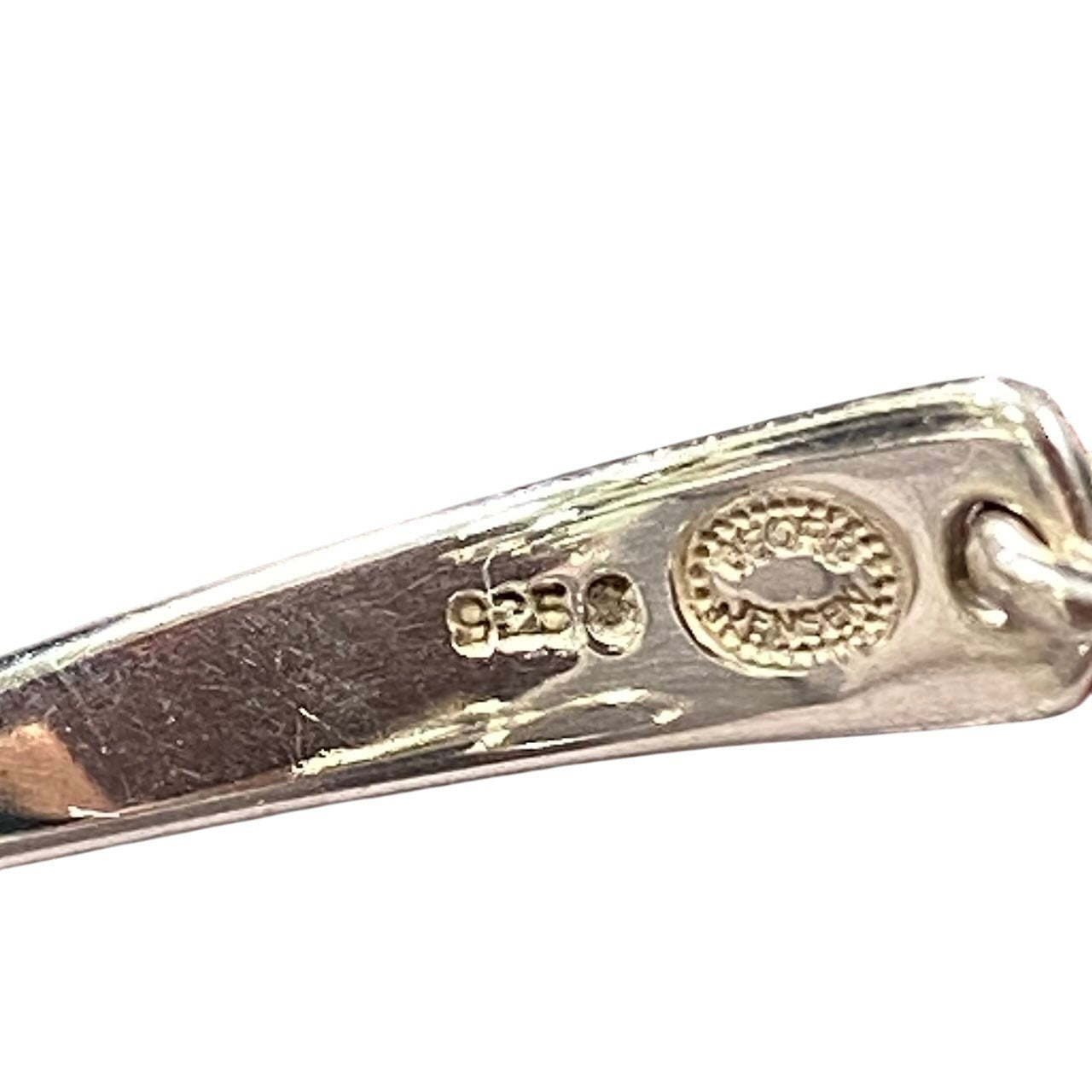 e13《美品》 GEORG JENSEN ジョージジェンセン ノット チェーンブレスレット ファッション小物 シルバー 925 レディースu02t
