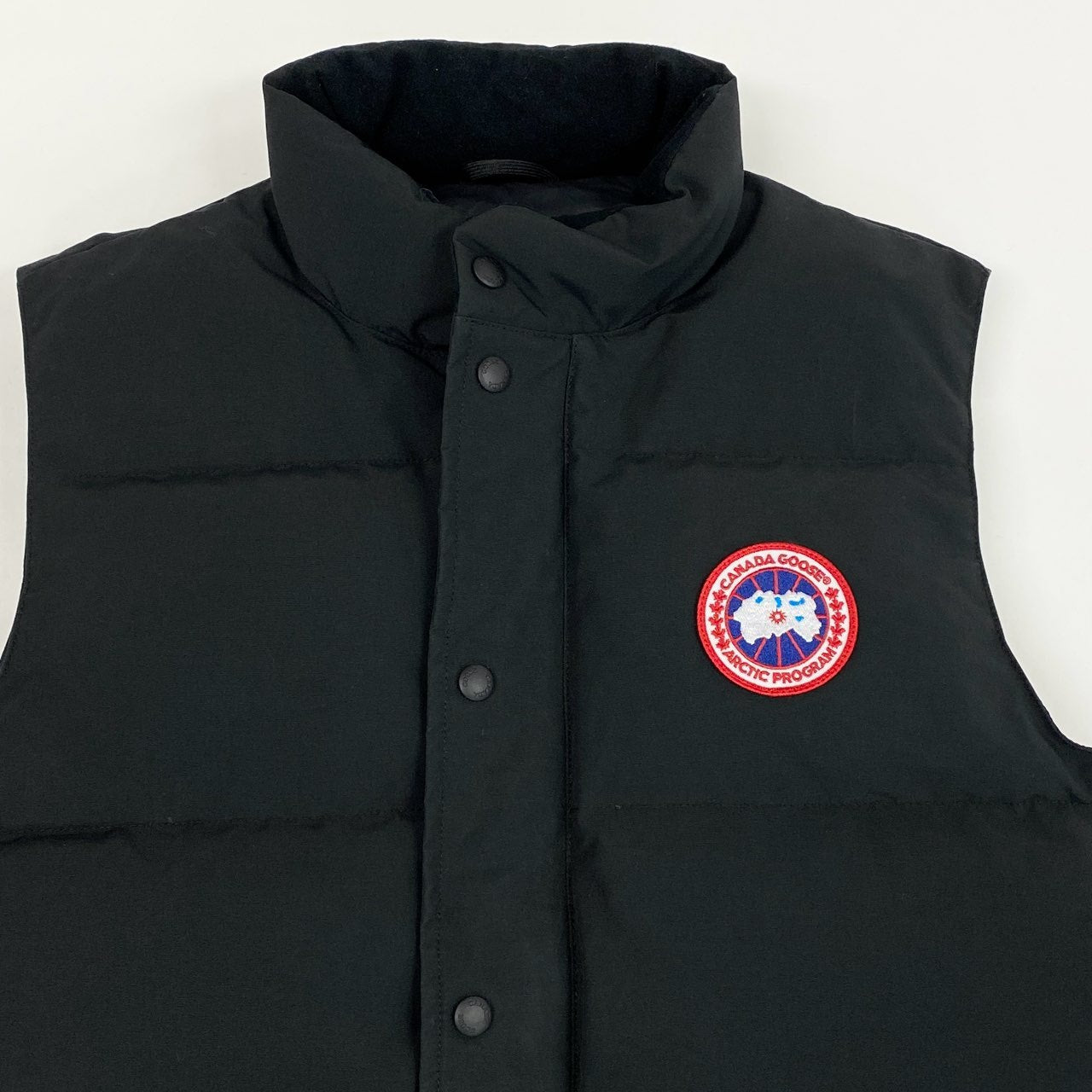 39L15 CANADA GOOSE カナダグース フリースタイル クルー ベスト ダウンベスト ダウンジャケット 4154M Sサイズ ブラック メンズo07t