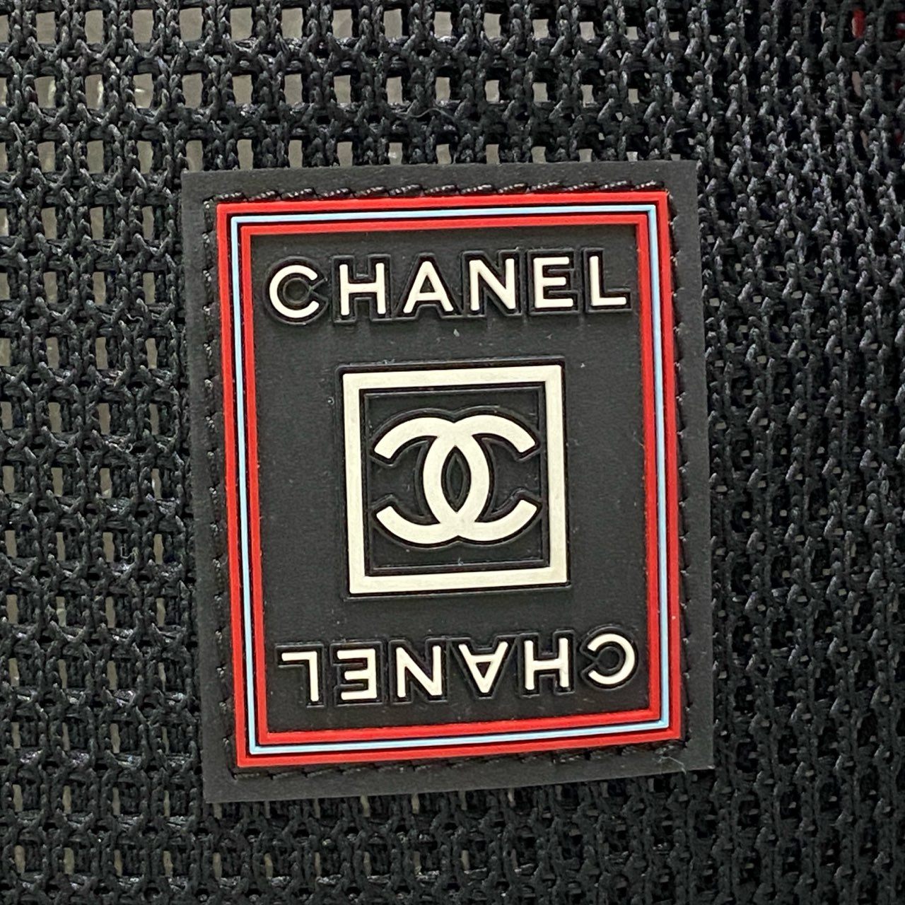 b20 CHANEL SPORT シャネル スポーツ 2007年 メッシュバッグ ショルダーバッグ ユニセックスk02i