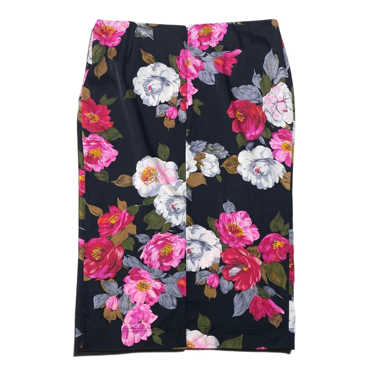 53i26 DOLCE&GABBANA ドルチェアンドガッパーナ タイトスカート シルクスカート 花柄プリント 42サイズ マルチカラー レディース 女性用u02t