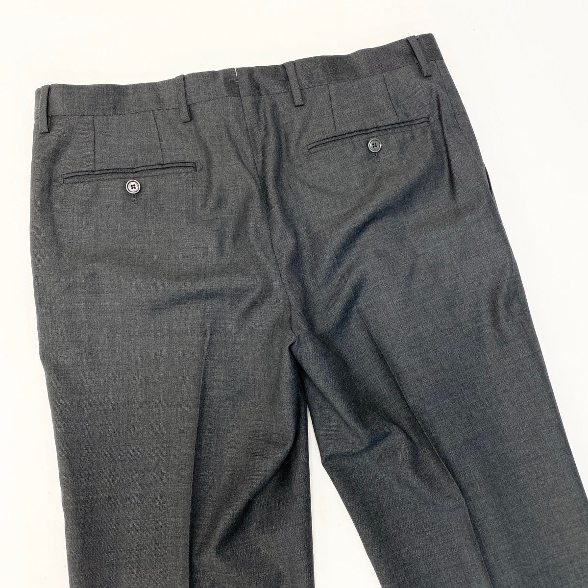11e27 LARDINI ラルディーニ スリーピーススーツ 3ピース セットアップ ブートニエール付 サイズ50 グレー メンズ 紳士服u02t