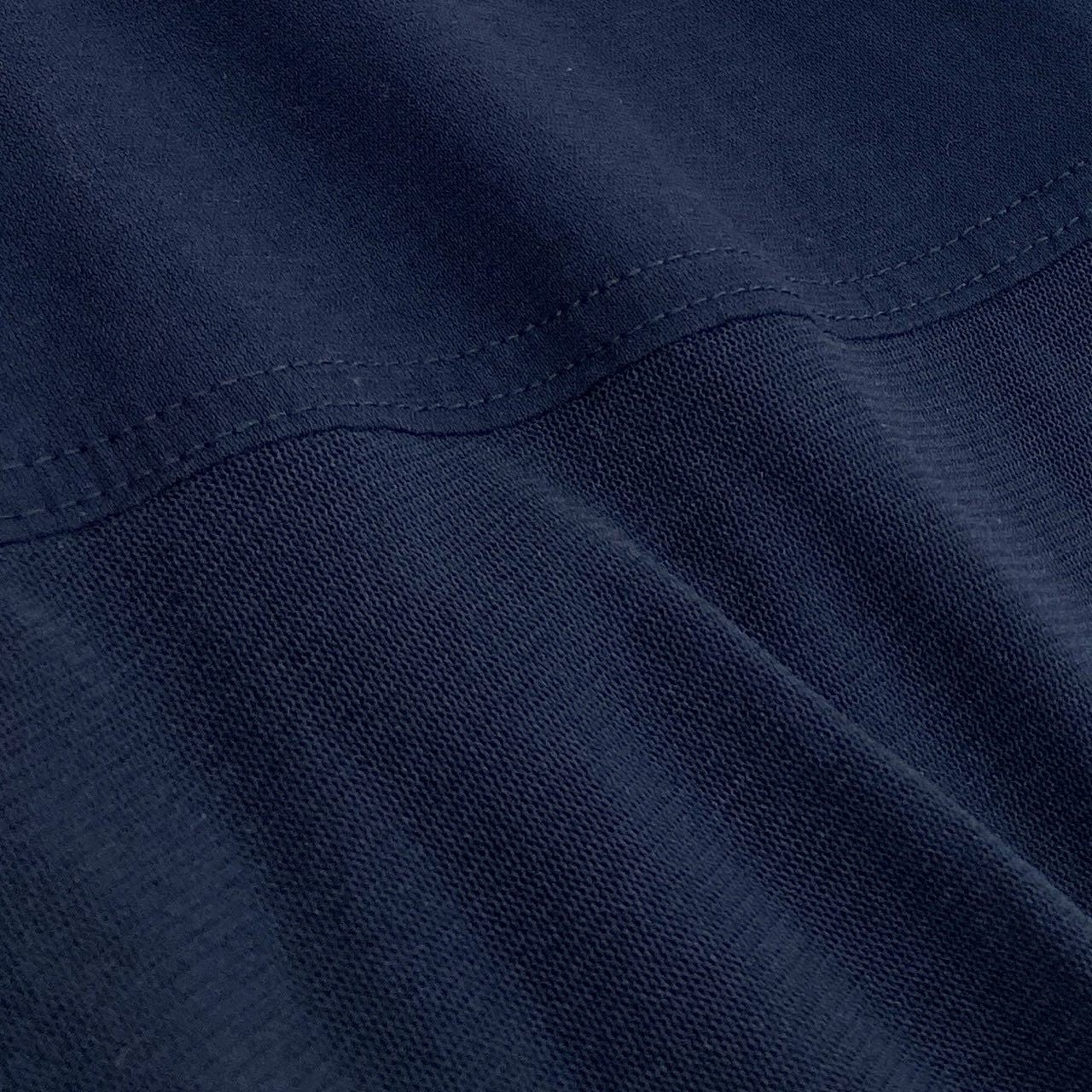 64k19 TOKUKO 1er VOL トクコプルミエヴォル 7分袖ワンピース フレアワンピース ハイネック 花柄 メッシュ切替 レディース 女性用 9 ネイビーu02t