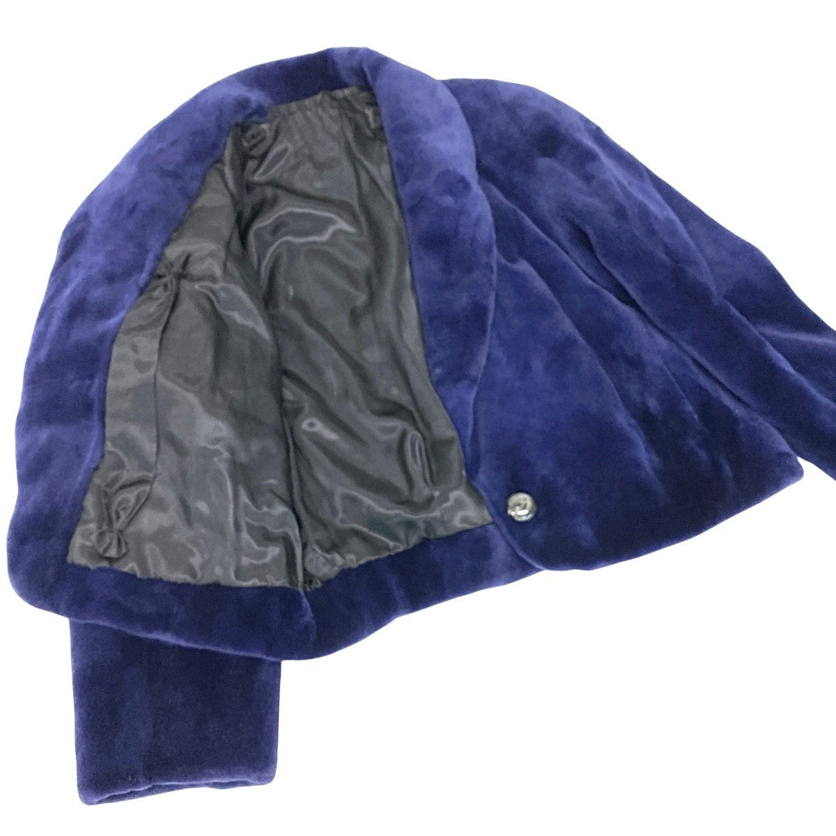 2h8 染め シェアードミンク ショートコート サイズF パープル 本毛皮 Shared Mink Fur Coatt18r