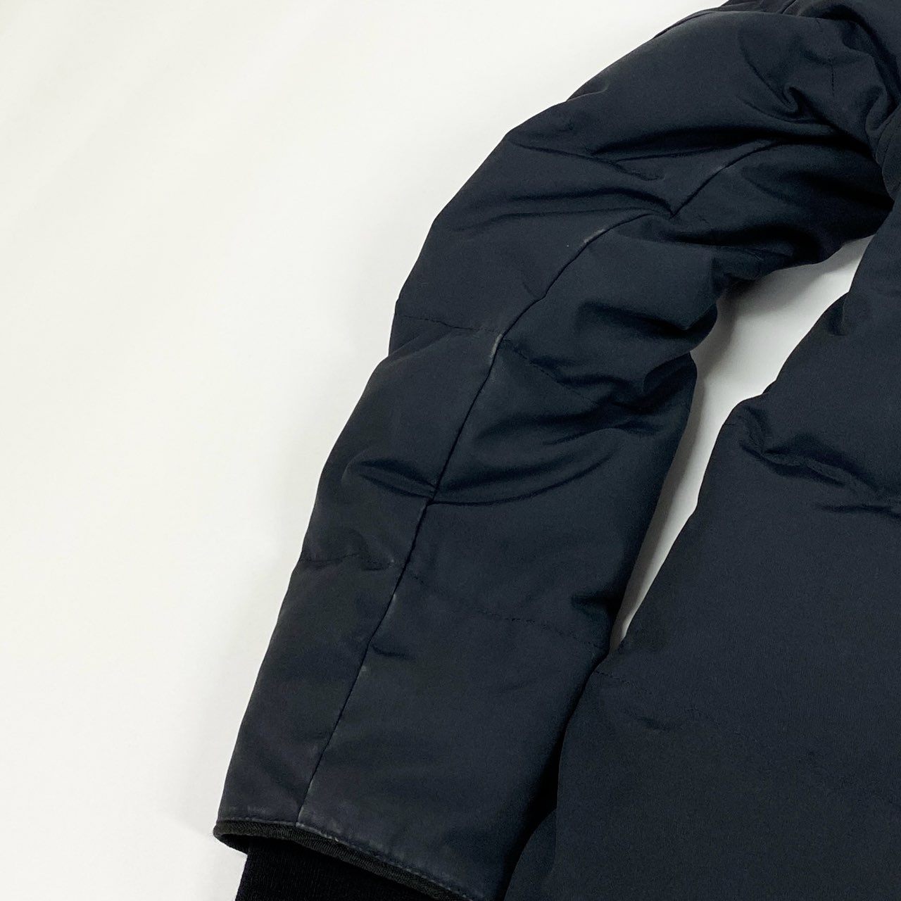 23L22 CANADA GOOSE カナダグース MacMillan Parka マクミランパーカー ダウンコート ダウンジャケット アウター 3804MA Sサイズ ブラック メンズ 男性用u02t