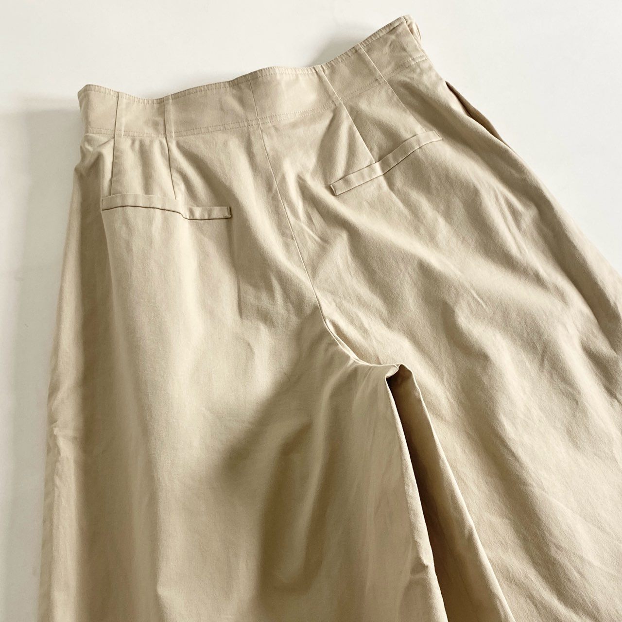 62i30 ADEAM アディアム Lagoon Pant ワイドパンツ ボトム サイズ0 ベージュ レディース 女性用