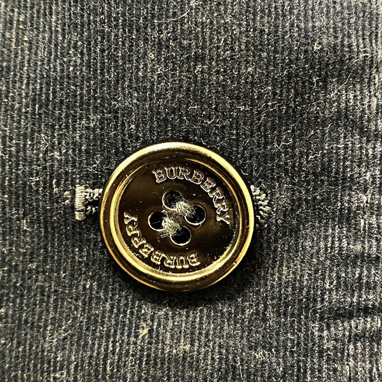 32e16 BURBERRY LONDON バーバリーロンドン コーデュロイジャケット ノバチェック ブレザー  FC315-702-28 36サイズ ネイビー レディース 女性用t18r