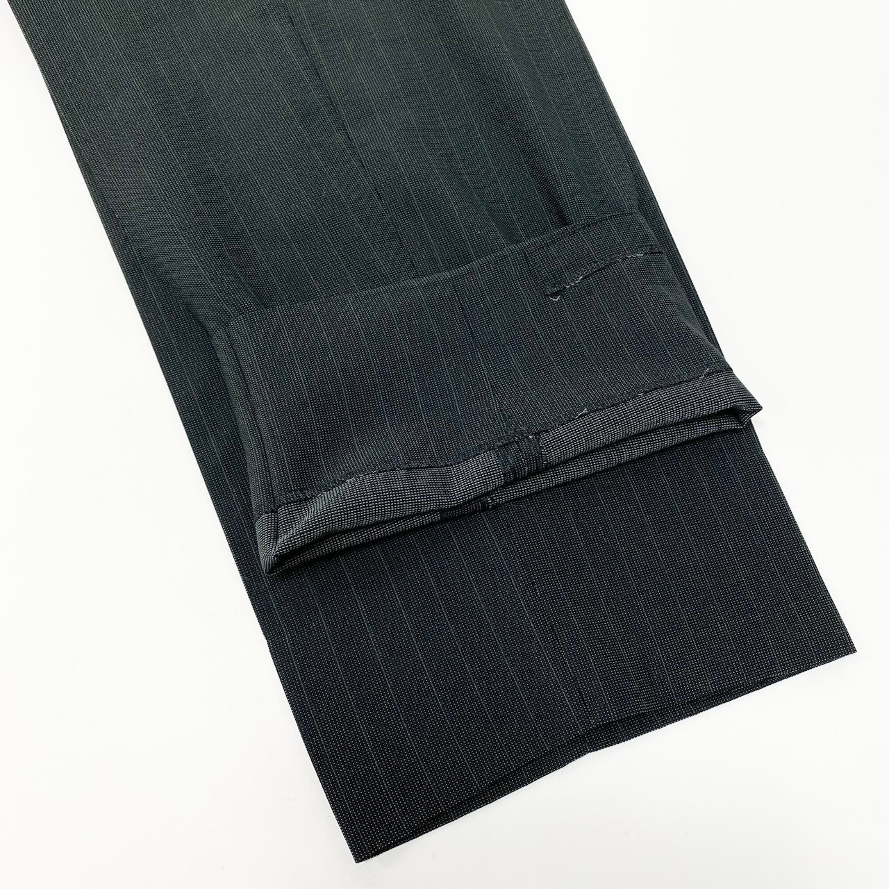 82c27 GIORGIO ARMANI ジョルジオアルマーニ セットアップスーツ フォーマル テーラードジャケット ストライプ イタリア製 メンズ 男性用 48 グリーンo07t