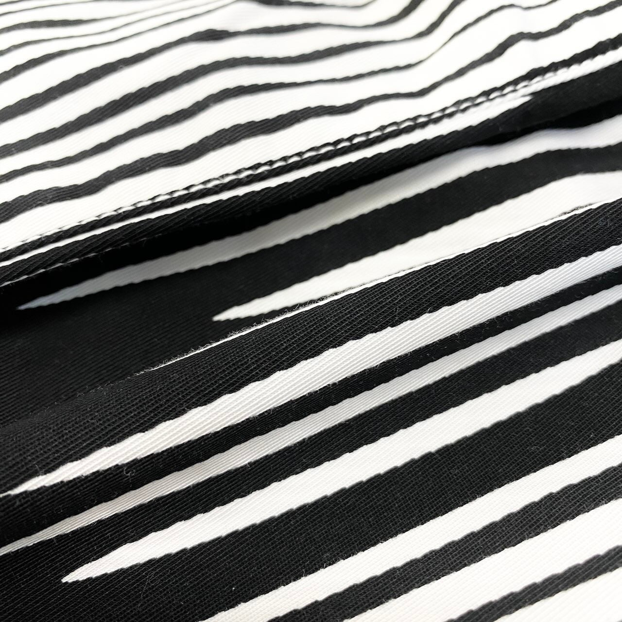 Ed15 GUCCI グッチ ゼブラストライプ ストレッチパンツ Zebra Stretch Pants サイズ40 ブラック ホワイトt18r