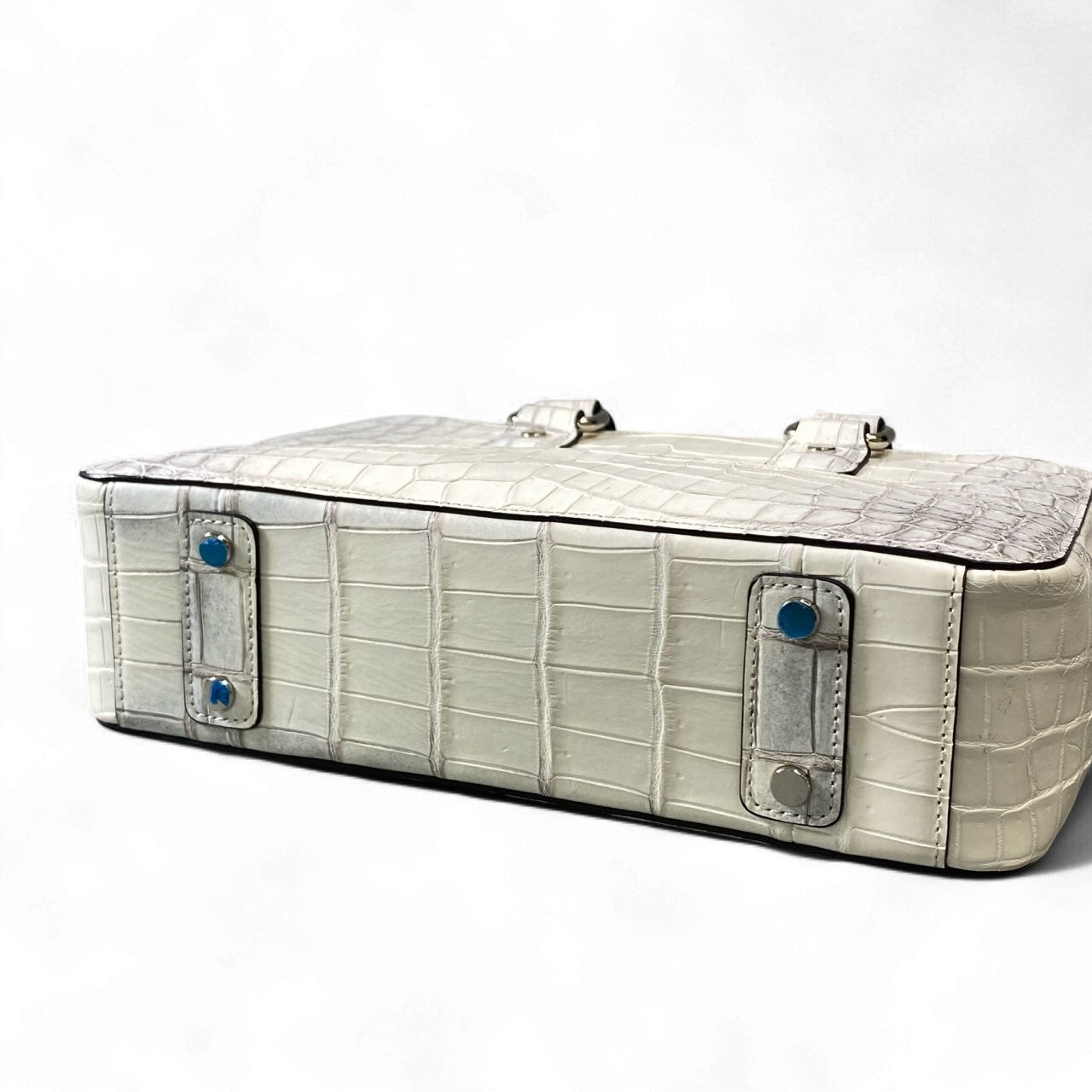 ak18 池田工芸 IKEDA Kohgei 裏メニュー ブリーフケース 本革 ヒマラヤクロコ クロコダイルレザー  メンズ 男性用 鞄k02i