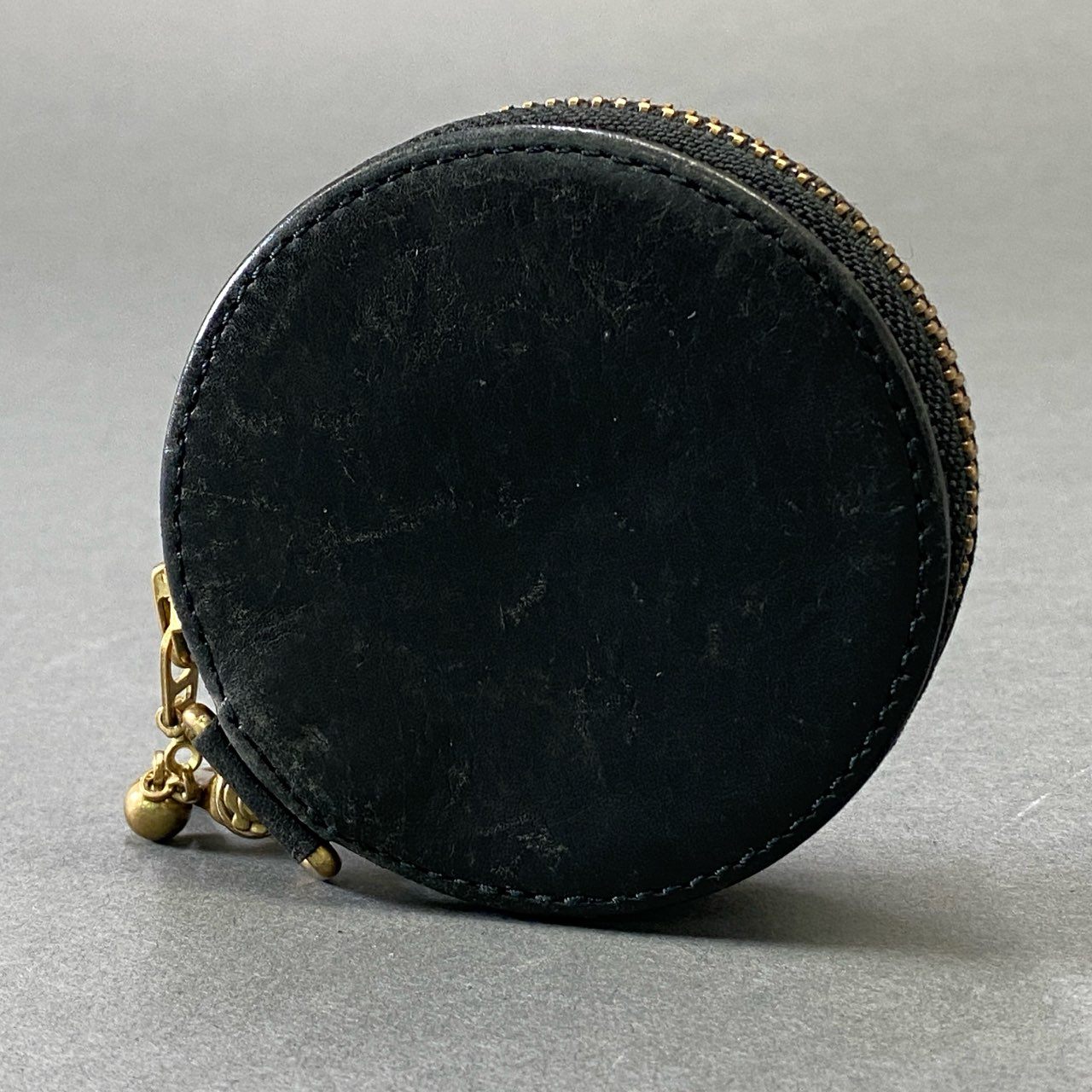 g7 Blackmeans ブラックミーンズ サークルポーチ コインケース leather coin case 財布 ポーチ ブラック レッド ブルー ホワイト レザー