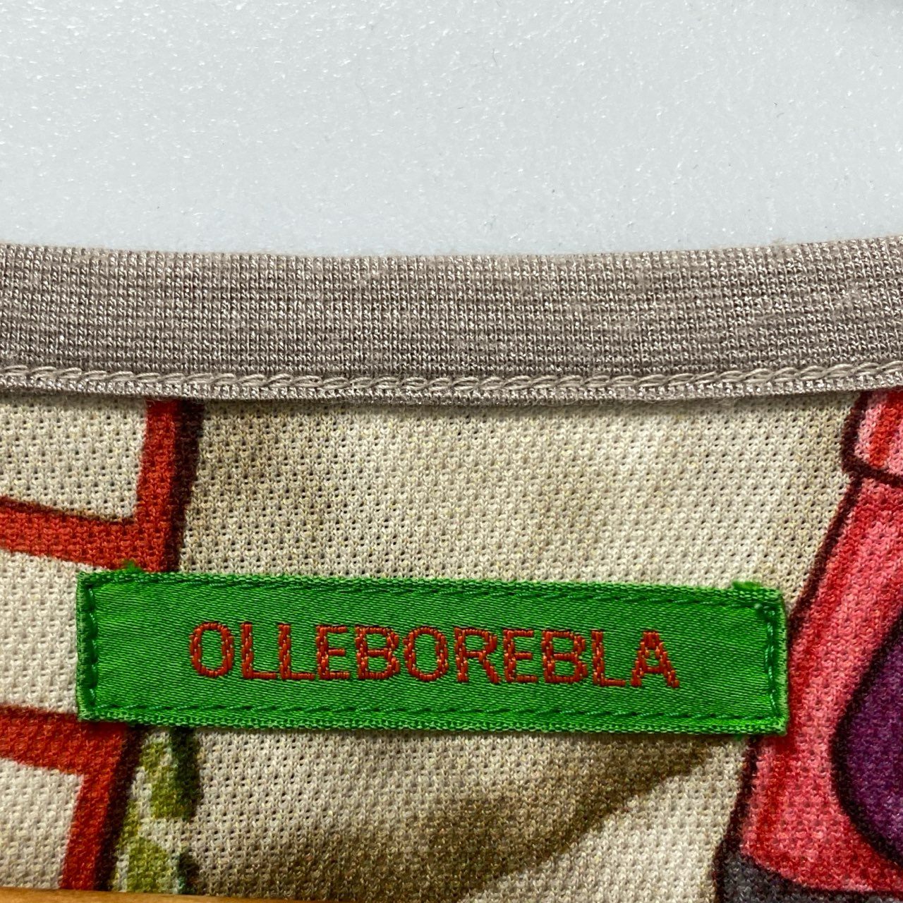 85b10 【美品】OLLEBOREBLA オレボレブラ アルベロベロ 半袖プリントTシャツ メッシュTシャツ トップス ブタさん マルチカラー レディース 女性用u02t