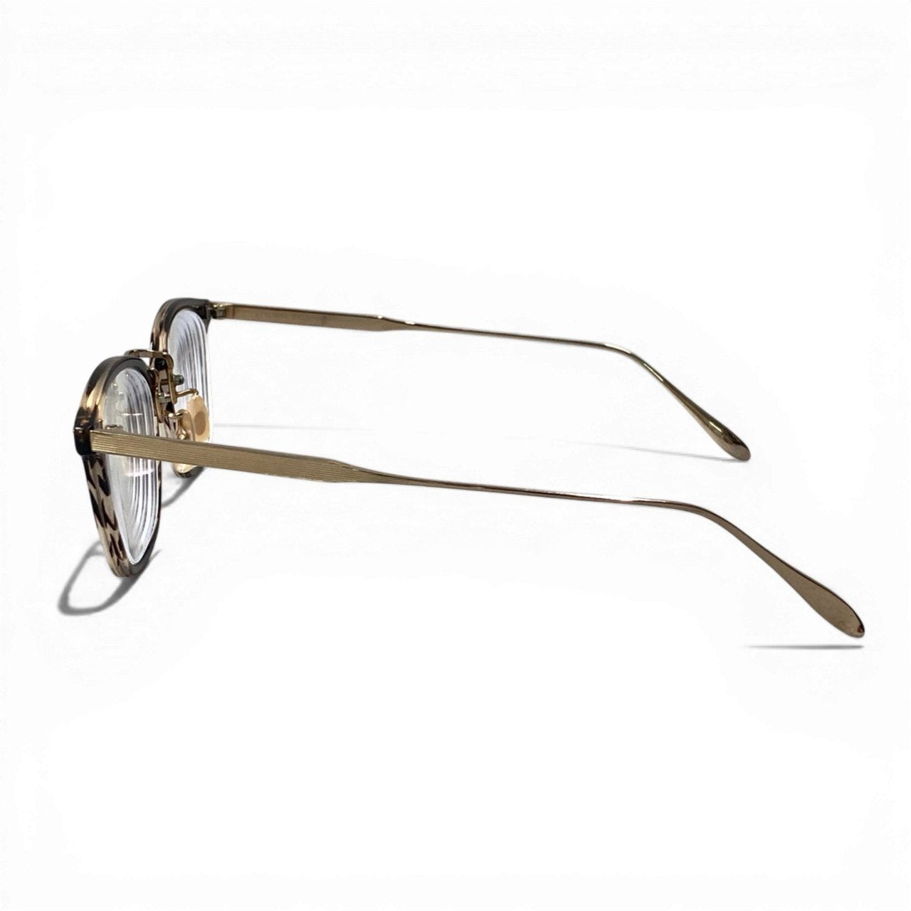 c23 BJ CLASSIC COLLECTION ビージェイクラシック チタニウム 度入り メガネ アイウェア クロササゴールドk02i