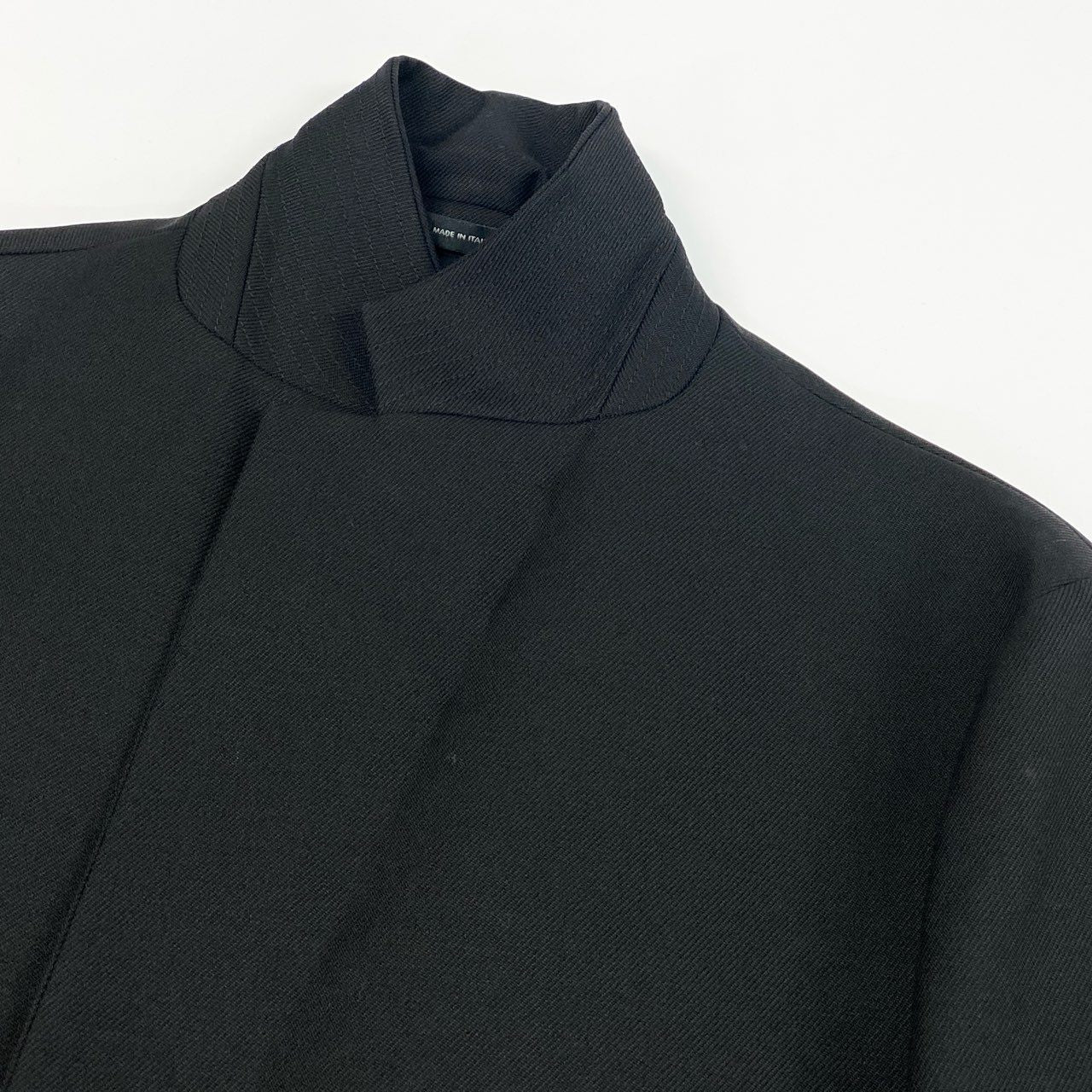 Md9 JILSANDER ジルサンダー テーラードジャケット ウールジャケット ブレザー イタリア製 54サイズ ブラック ウール100％ メンズ 男性用o07t