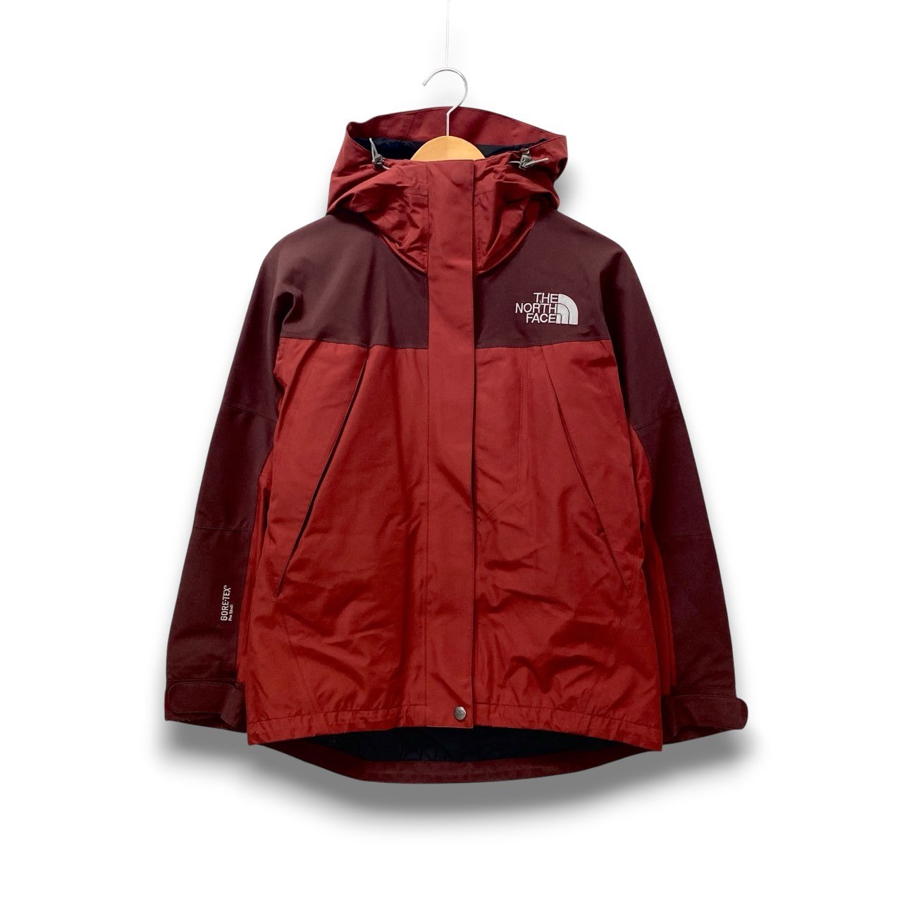 17c16 THE NORTH FACE ザ ノースフェイス NPW15750 ゴアテックス サミットシリーズ ウインドブレーカー マウンテンパーカ サイズSレッド系 レディース 女性用 アウトドアk02i