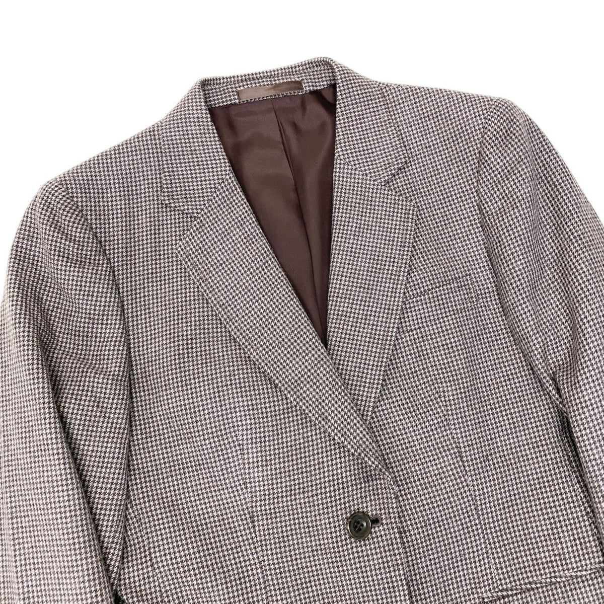 36j20 【極美品】 Burberrys バーバリーズ セットアップ スカートスーツ フォーマル 11AB2 ブラウン系 ウール100％ レディースu02t