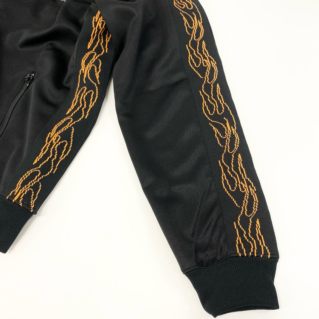 66k11 【極美品】Subculture MASTERMIND サブカルチャー マスターマインド TRACK JACKET トラックジャケット サイズ2 ブラック メンズ ジャージk02i