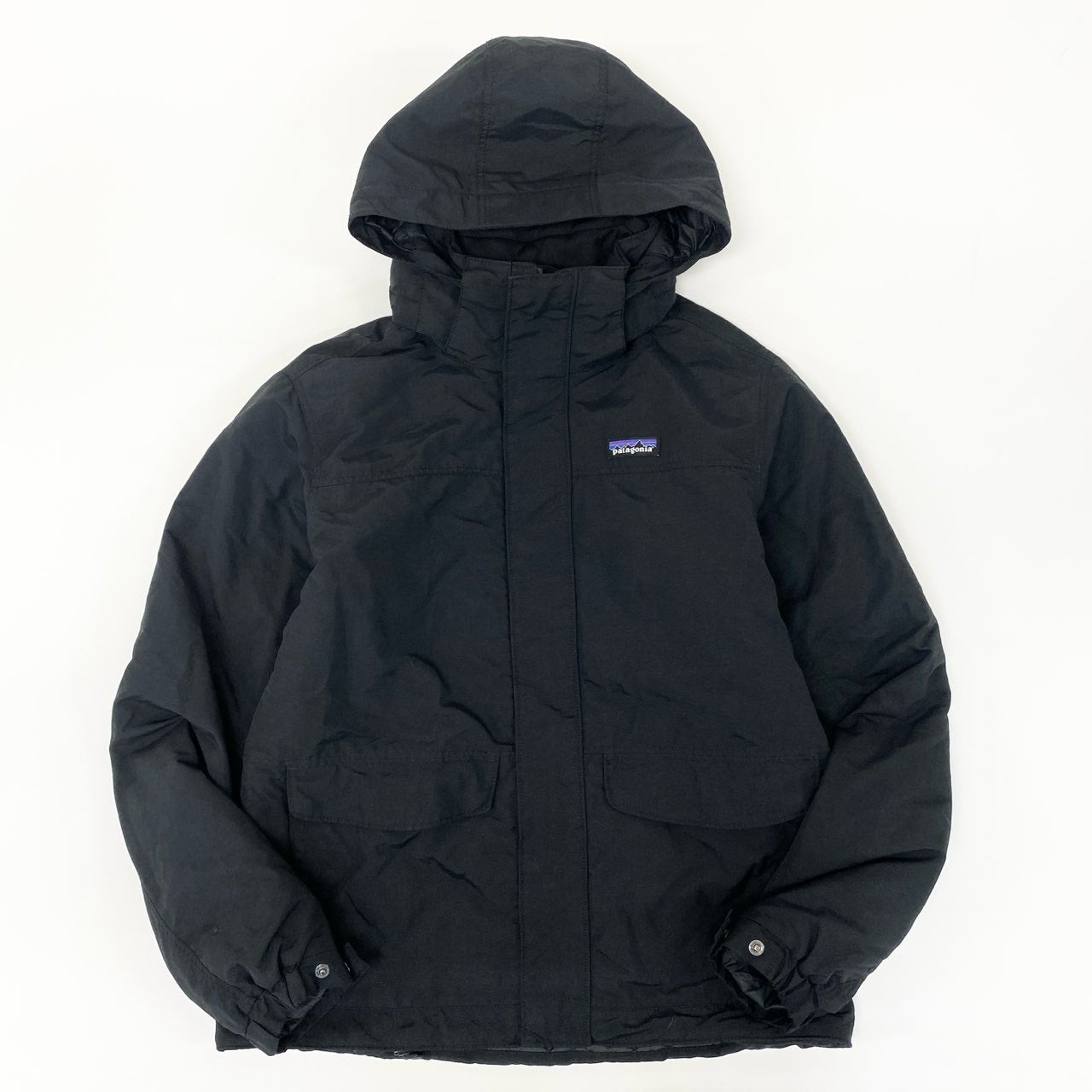 71i26 《美品》patagonia パタゴニア イスマスジャケット  中綿ジャケット アウター 26990 Mサイズ ブラック メンズk02i