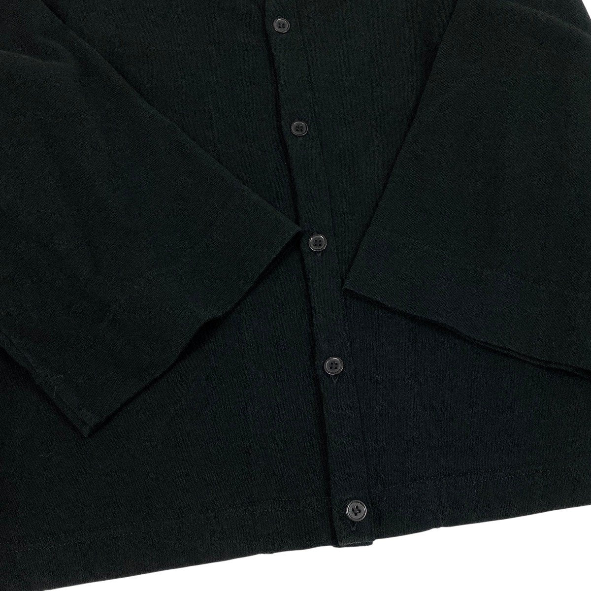 Ae28 Y`s ワイズ YOHJI YAMAMOTO ヨウジヤマモト ワイドスリーブ カーディガン サイズ2 ブラック コットン100％ レディース 女性服u02t