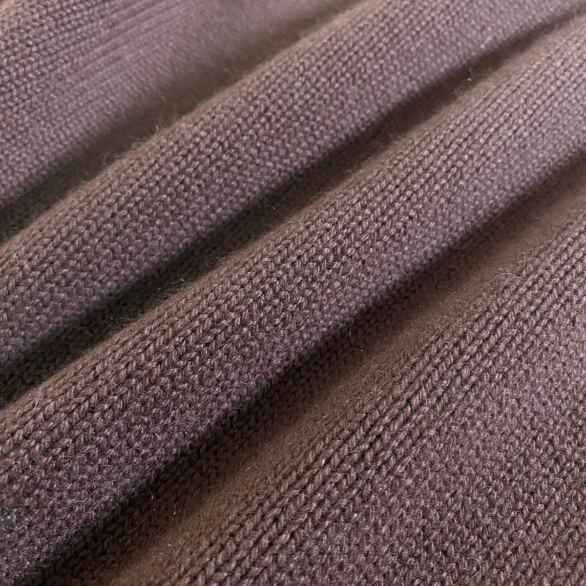 11j26 【美品】 BOTTEGA VENRTA ボッテガヴェネタ ロングスリーブ ニットセーター カシミヤニット サイズ48 ブラウン系 カシミヤ100％ メンズu02t