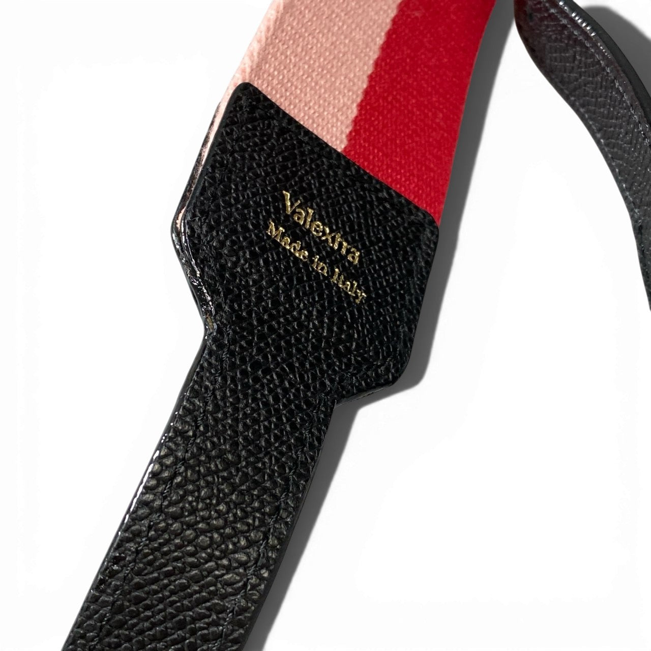 a6 Valextra ヴァレクストラ バケットバッグ用 ジャガード ショルダーストラップ バッグ小物 現行 ピンク系 レディース 女性用k02i