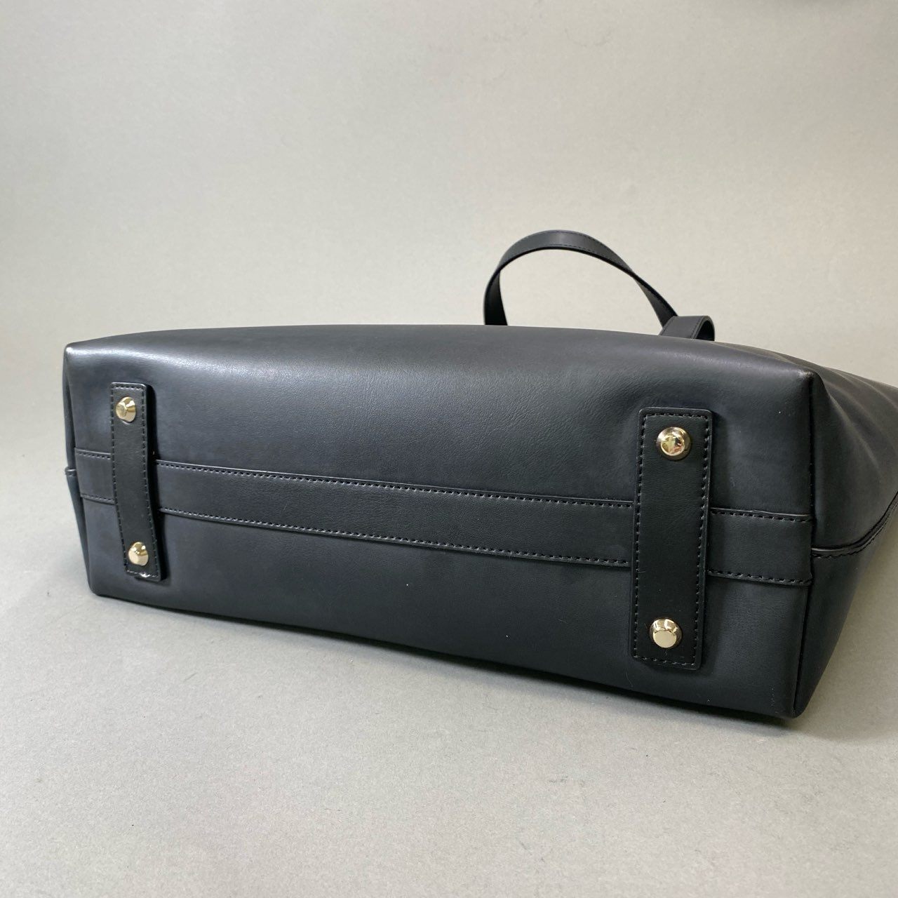 Bj3 《新品未使用》 Paul Smith ポールスミス レザートートバッグ ブラック Leather マルチストライプ ビジネス カバン 鞄 タグ付t18r