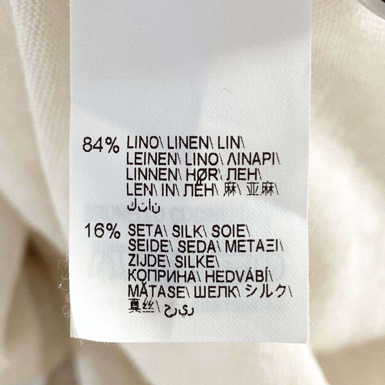 8e26 イタリア製 BRUNELLO CUCINELLI ブルネロクチネリ 半袖Tシャツ カットソー トップス サイズXS オフホワイト レディース