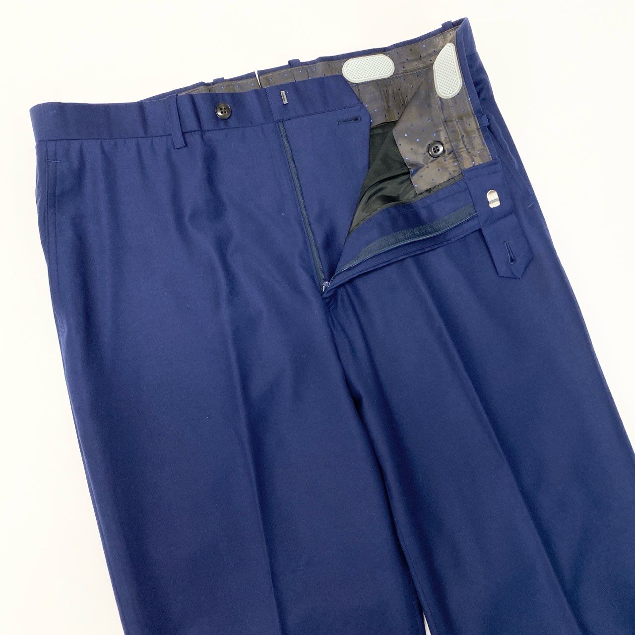 16a16 Loro Piana ロロピアーナ生地使用〇 3ピース スリーピース セットアップスーツ シングル 2B ビジネス フォーマル Super170`s  メンズ 紳士服 ネイビー ウールカシミヤu02t