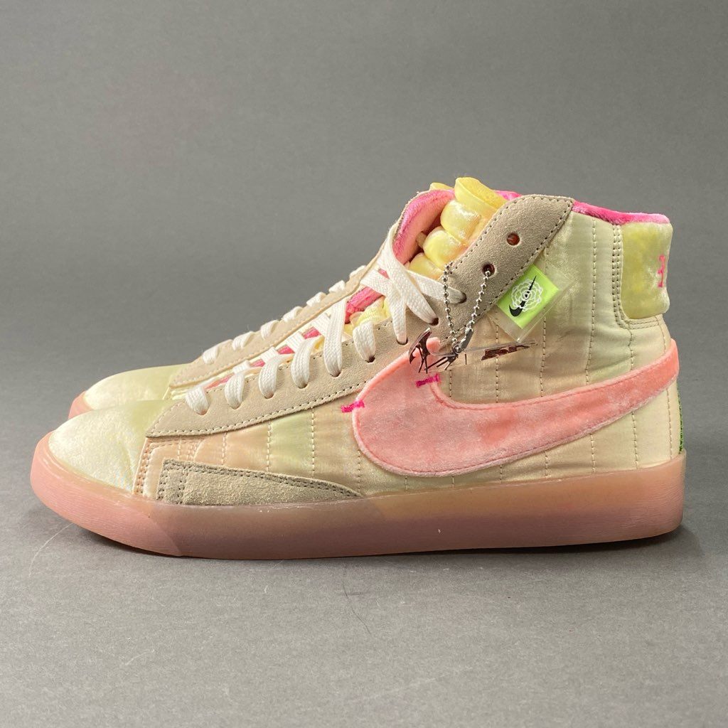 7d21 NIKE ナイキ BLAZER MID REBEL SPRING FESTIVAL ブレザー ミッド スニーカー 26.0cm ミルク DD8482-163 シューズ