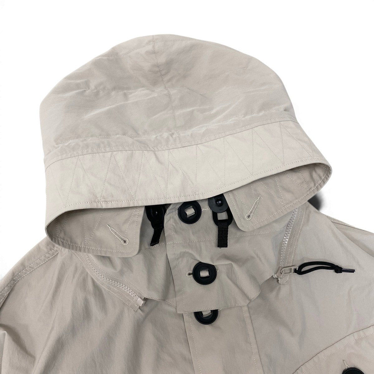 Ｍf25 N.HOOLYWOOD エヌハリウッド 24ss ハーフコート ジャケット 2way  9241-CO01-001 サイズ38 ベージュ メンズo07t