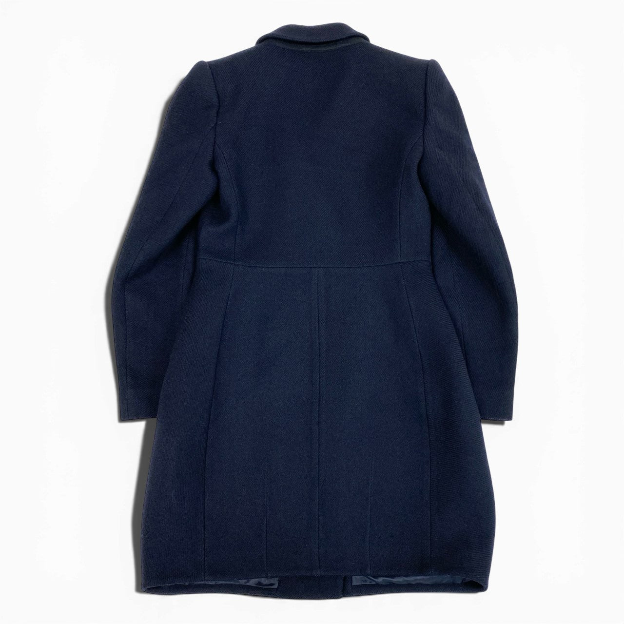 1L27 Vintage Prada ヴィンテージ プラダ Double Breasted Wool Coat ウールコート ダブルブレスト Size 42 レディース 女性用k02i