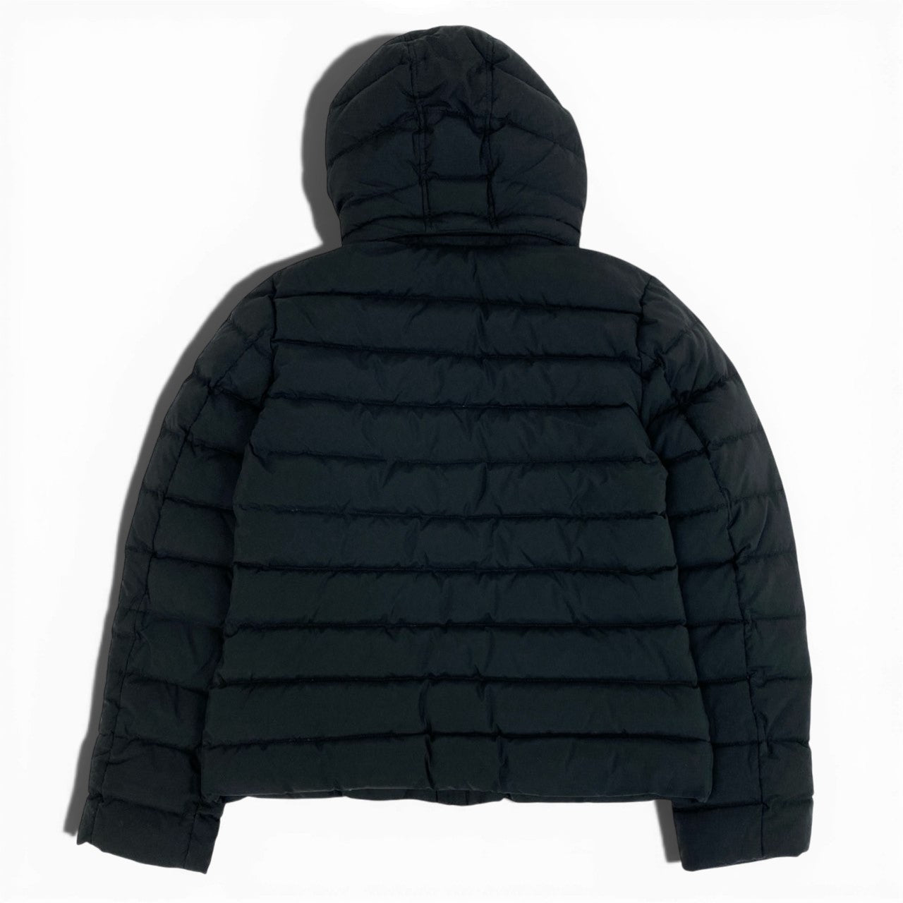 51b27 【タグ付き】PYRENEX ピレネックス SPOUTNIC スプートニック ダウンジャケットサイズ36 ブラック レディース アウター ダウンk02i