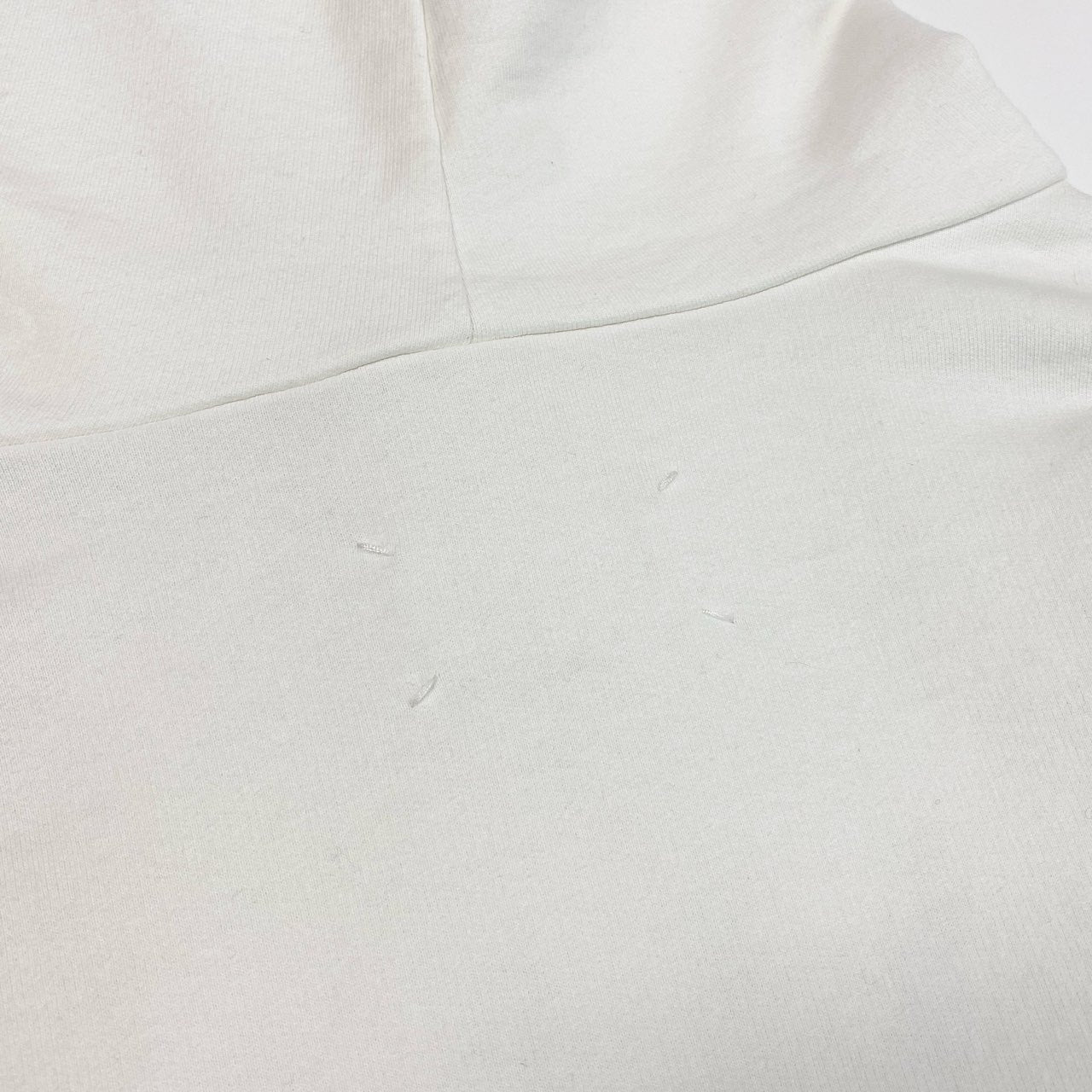 20a14 Maison Margiela メゾンマルジェラ ナンバーズロゴ スウェット パーカー フーディー S30GU0148  46 ホワイト コットン100％o07t