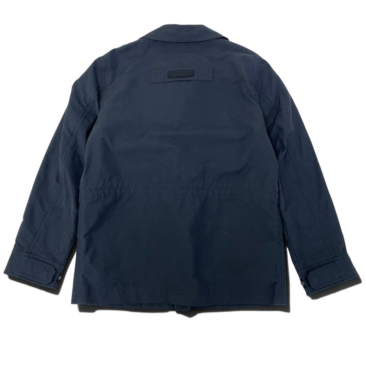 37i26 【未使用タグ付】 CANADA GOOSE カナダグース ハリソンジャケット ロゴパッチ 4814M サイズSP ネイビー コットン ナイロン メンズk02i