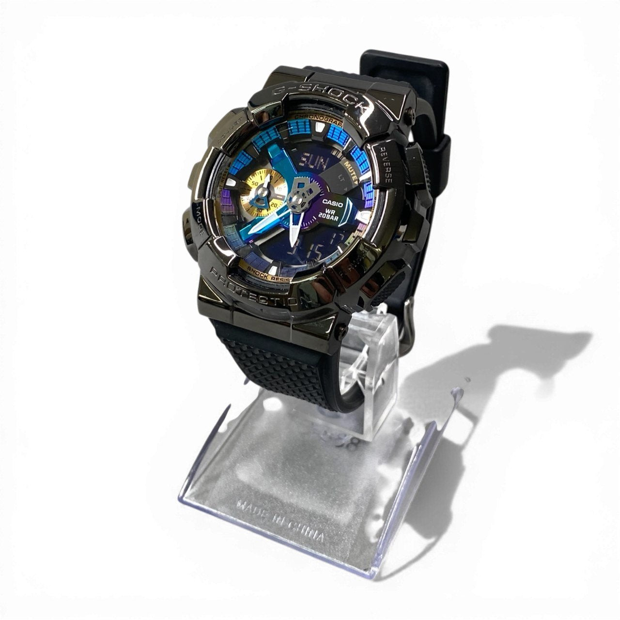c23 CASIO G-SHOCK カシオ Gショック GM-110B 腕時計 -1AJF タフソーラー デジタル時計 メンズk02i