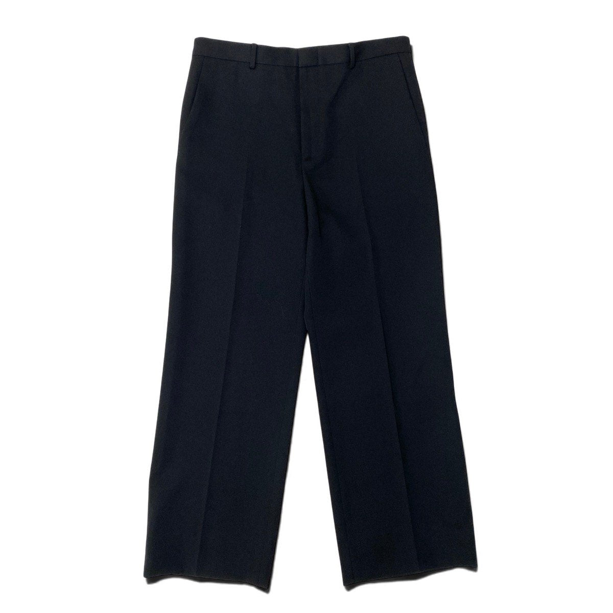 Eh10 【美品】 GUCCI グッチ 24-25AW スラックスパンツ ボトムス サイズ46 ブラック レディースo07t