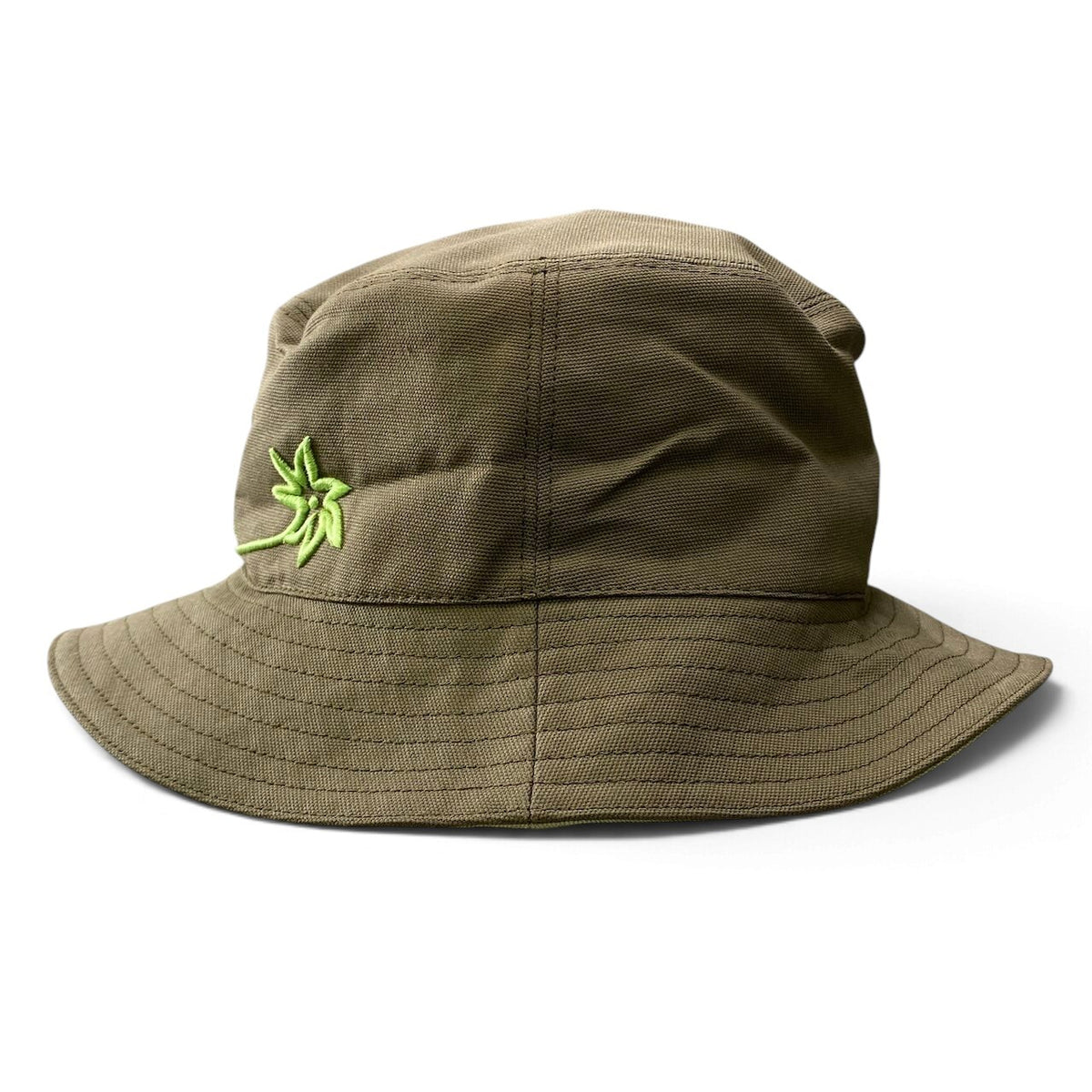 j15 【未使用タグ付】 DIOR ディオール Travis Scott トラヴィス・スコット カクタスジャック ボブ バケットハット 033C906U4511 サイズM カーキ コットン メンズ