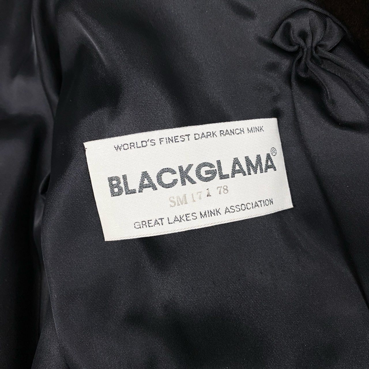 57h4 BLACKGLAMA ブラックグラマ マホガニーミンク ミンクコート ロングコート 毛皮コート サイズF ダークブラウン ミンクファー AMERICAN legendu02t