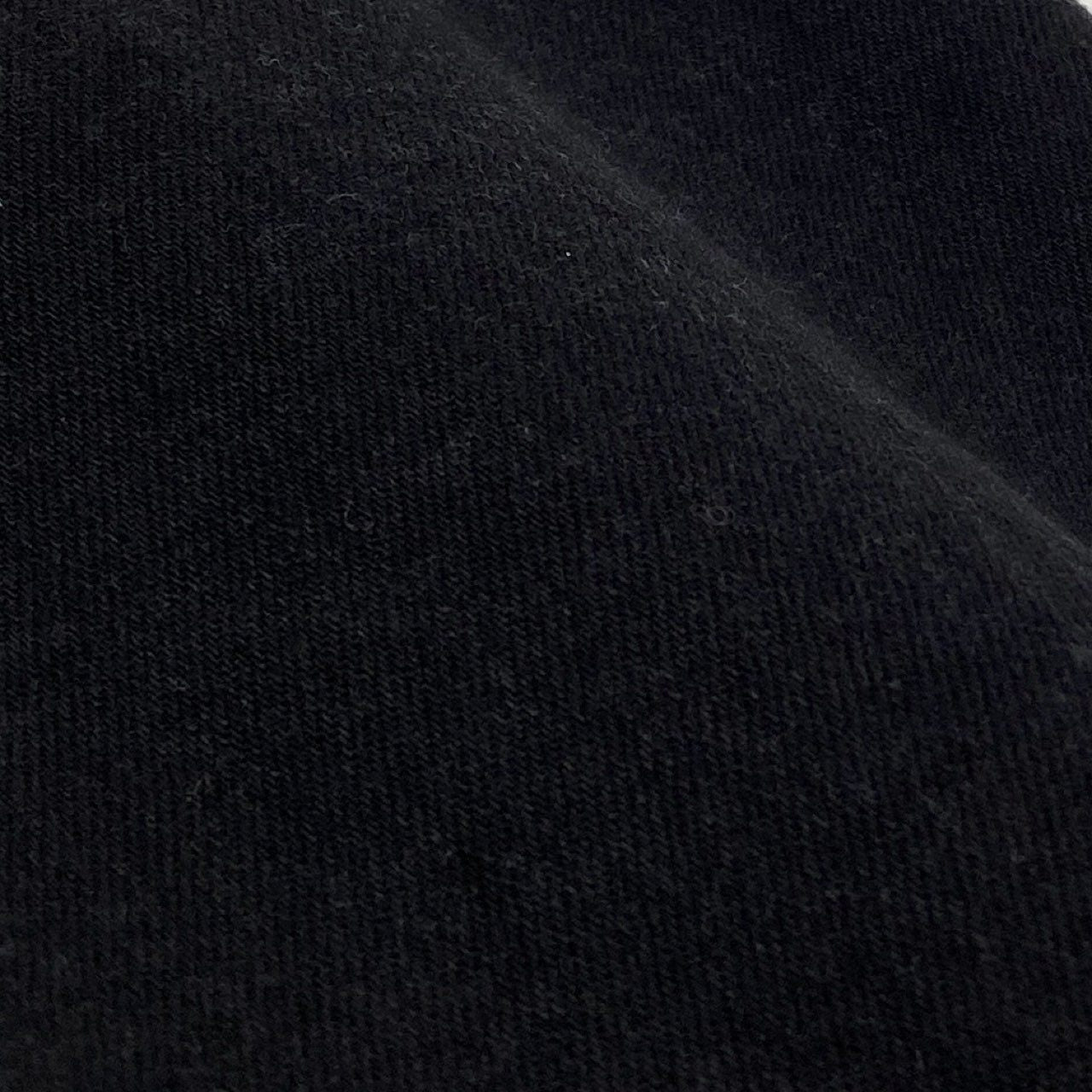 55L23【美品】GUCCI グッチ ジップディテールスティラップトラウザーズ デニムパンツ ボトム スキニー 26サイズ ブラック レディースo07t