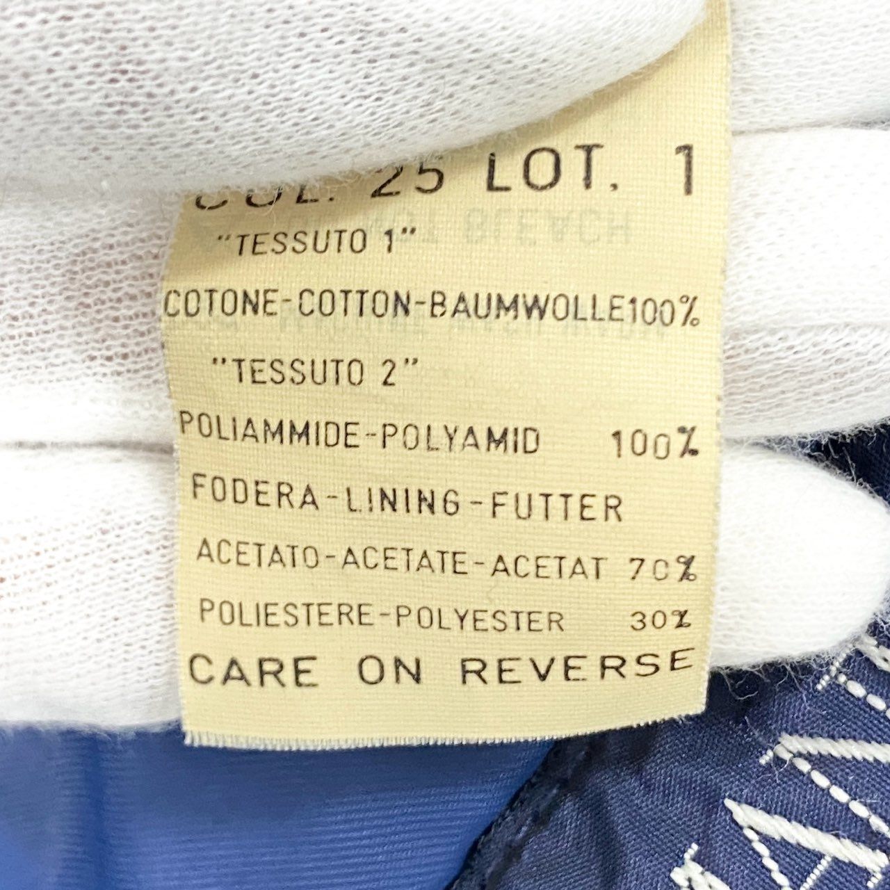 27j22 ARMANI JEANS アルマーニジーンズ ミリタリーコート ミリタリージャケット 90’s アーカイブ フーディー 48サイズ ネイビー メンズu02t