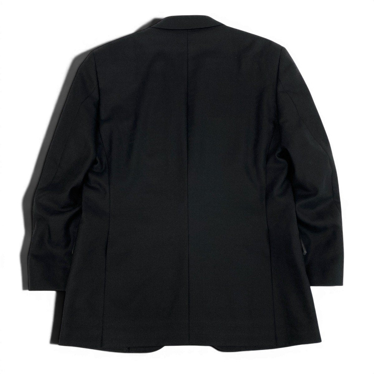 30f6 BURBERRY  LONDON バーバリーロンドン テーラードジャケット シングル 3B 刻印ボタン サイズAB5 ブラック メンズ 紳士服u02t