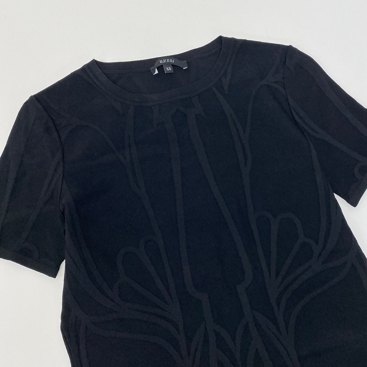 Ed2 《美品》 GUCCI グッチ ジャガード ジャージー セットアップ Jacquard Jersey Setup サイズS ブラック 画像参照 イタリア製t18r
