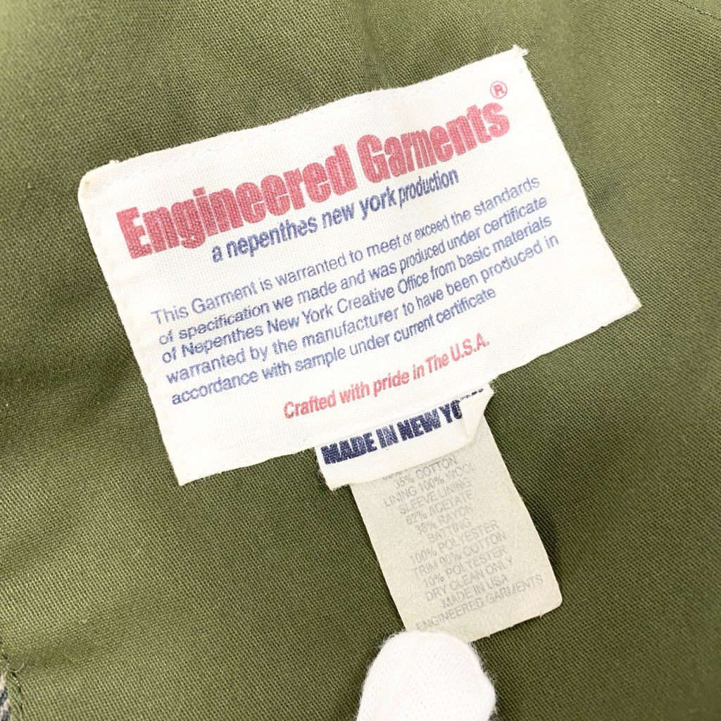 7L22 Engineered Garments エンジニアードガーメンツ Field Parka フィールドパーカ サイズM カーキ ミリタリージャケット アメカジt18r
