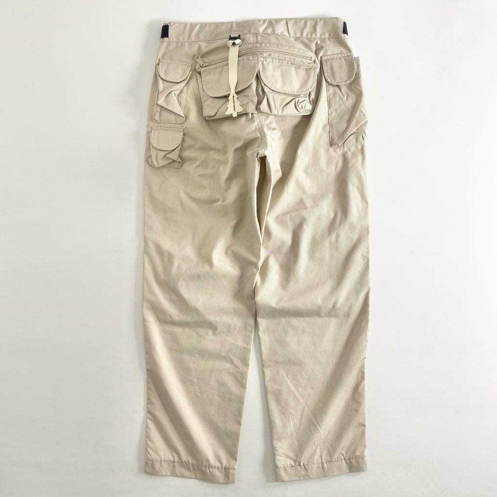 64g3 Mountain Research マウンテンリサーチ FISHING TROUSERS フィッシングトラウザーズ パンツ ボトムス マルチポケット MTR-2919 S ベージュ ポリエステル