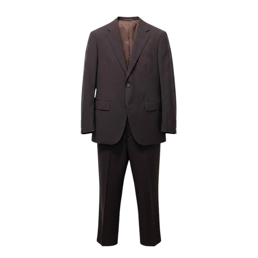 20f16 UNITED ARROWS ユナイテッドアローズ セットアップスーツ シングル 2B テーラードジャケット スラックスパンツ サイズ46 ブラウン系 メンズ 紳士服u02t