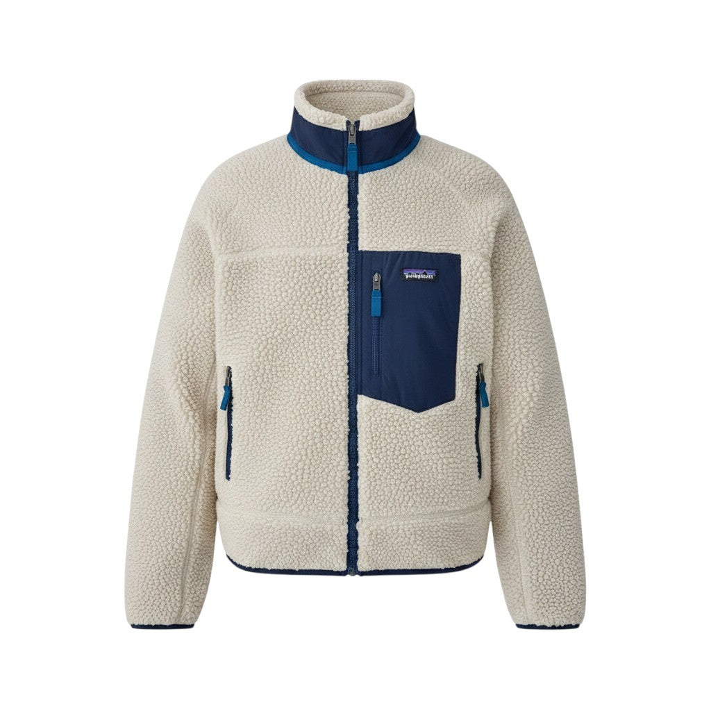 71g2 patagonia パタゴニア 2019年 Classic Retro-Ⅹ Jacket クラシックレトロジャケット ボアジャケット サイズXS アイボリー メンズu02t
