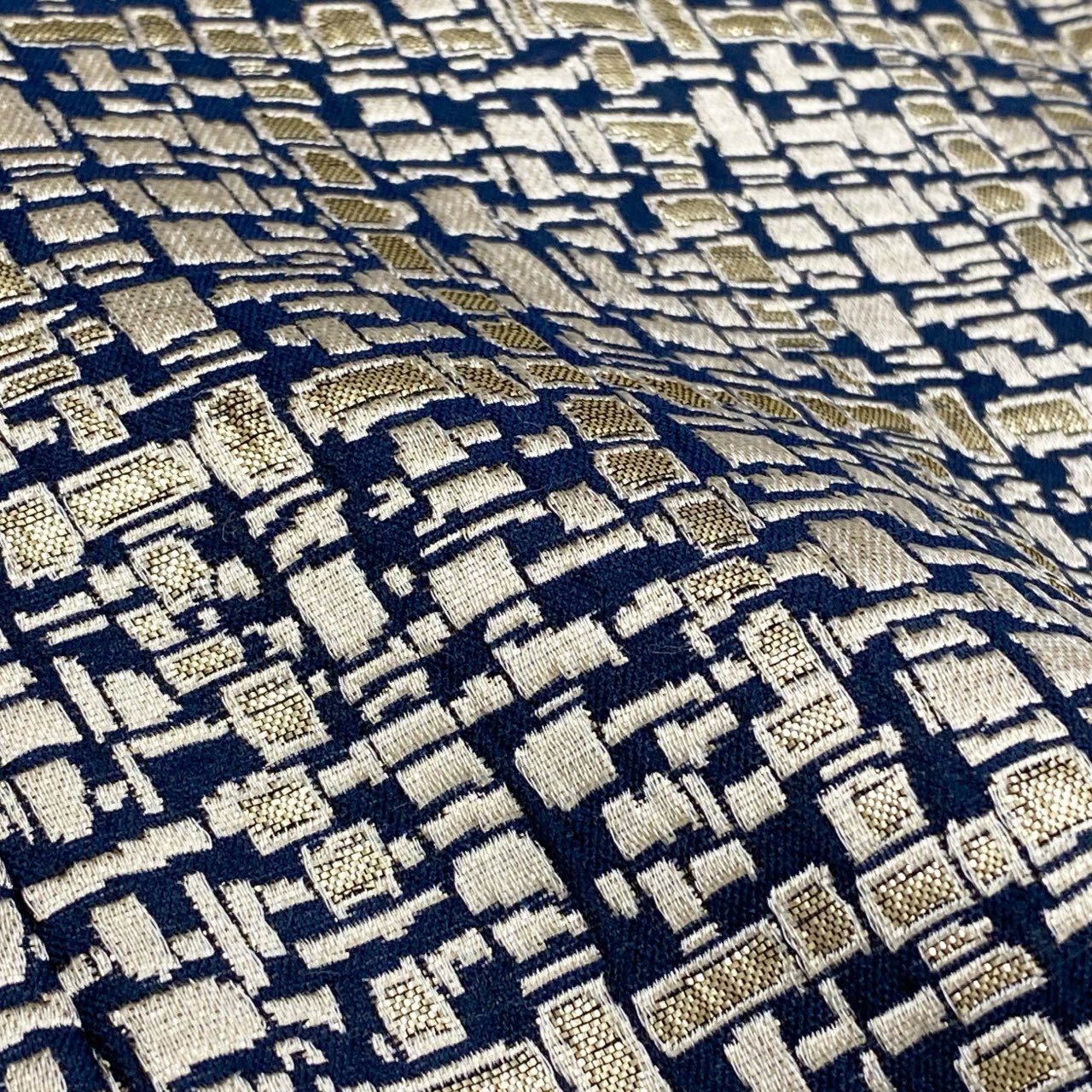 24l15《美品》 Vintage GIVENCHY ジバンシー  ベロア切替 テーラードジャケット ブレザー 総柄 14 ゴールド系 画像参照 レディースu02t