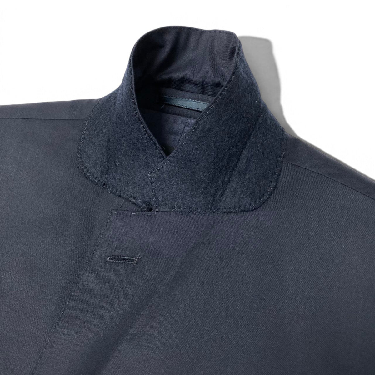 64j27 BOSS HUGO BOSS ボスヒューゴボス SUPER120 セットアップ シングルスーツ 2B ストレッチ SLIM FIT サイズ46 ネイビー メンズ 紳士服o07t