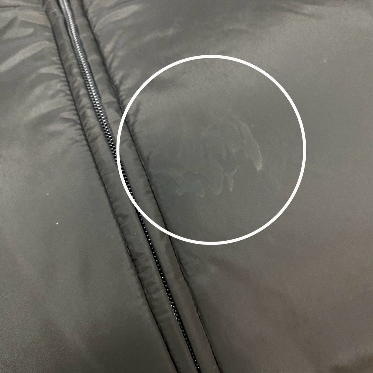 24L22 PRADA プラダ ナイロンジャケット 中綿ジャケット フーディー ダブルジップ アウター イタリア製 40サイズ ブラック メンズ 男性用o07t