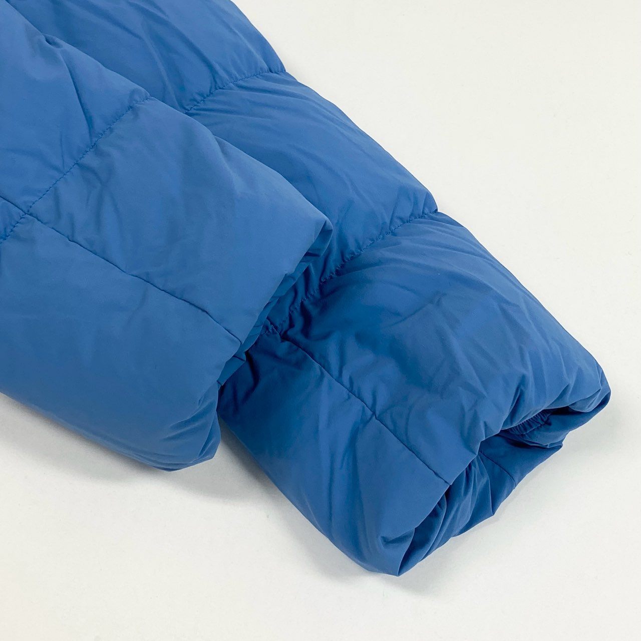 12L15 M‘S GRACY エムズグレイシー ペプラムショートダウンジャケット ショート丈 アウター 38 ブルー レディースk02i