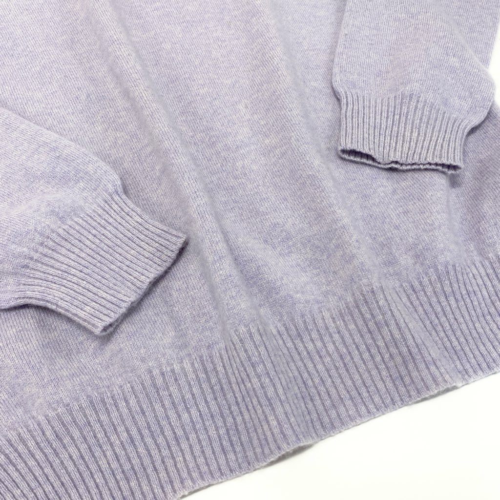 39l15 Drawer ドゥロワー 14G カシミヤタートルネックニット ニットセーター トップス 6513-106-0810 1サイズ パープル カシミヤ100％ レディースu02t